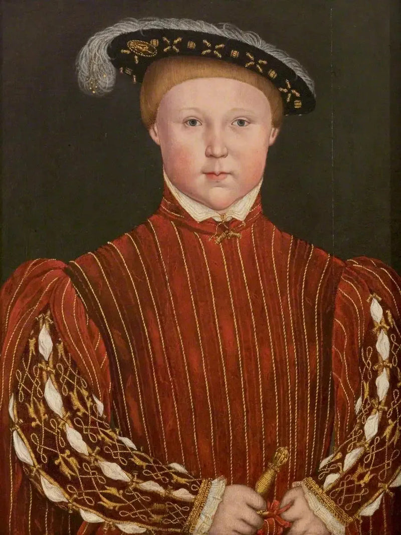 Edward, Prins van Wales (1537–1553), Later Edward VI - Hans Holbein de Jonge

Source:
Edward, Prince of Wales (1537–1553), Later Edward VI - Hans Holbein le Jeune