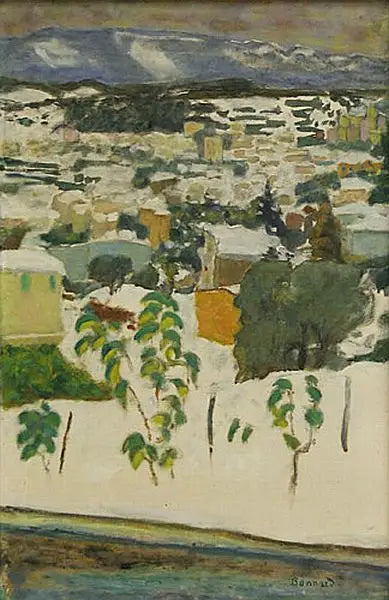 Sneeuweffect - Pierre Bonnard