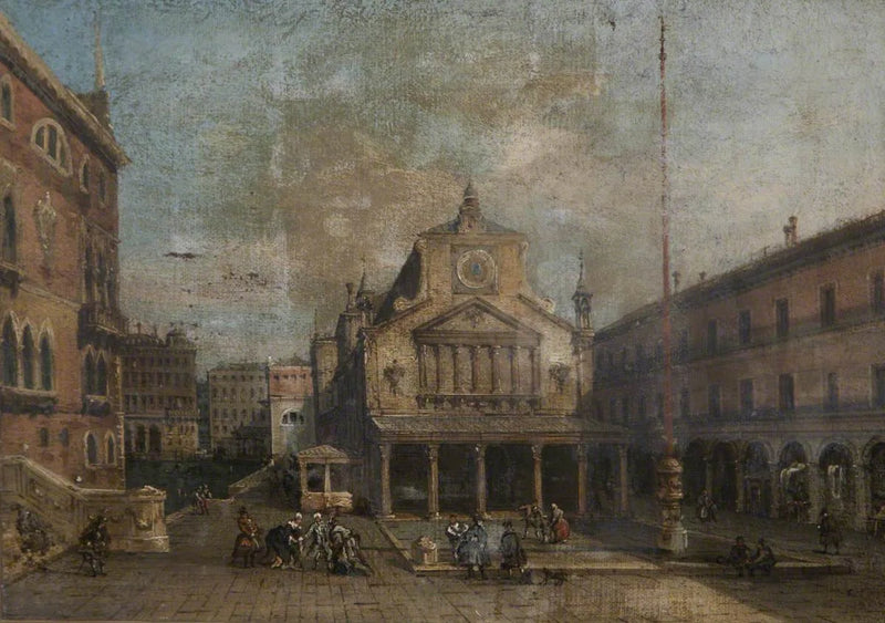Sint-Jacometkerk, Venetië - Francesco Guardi