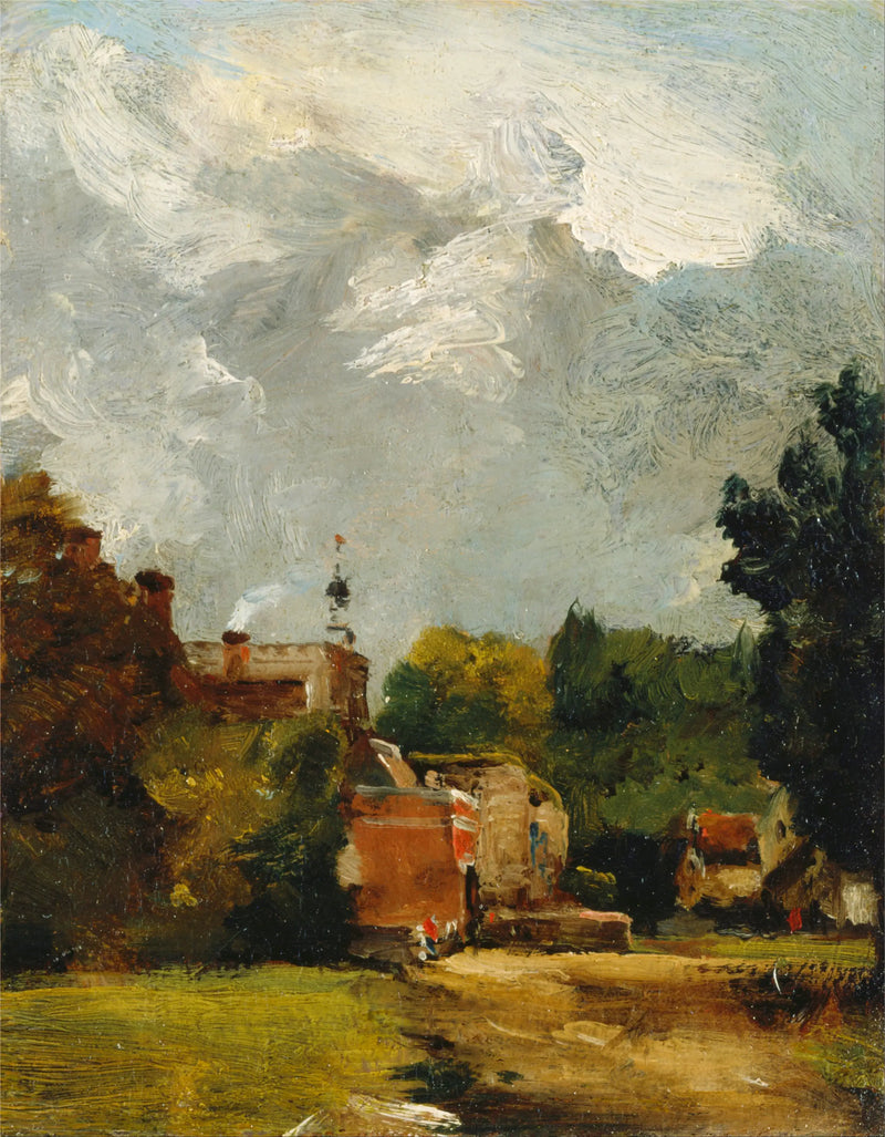 Kerk van East Bergholt - John Constable