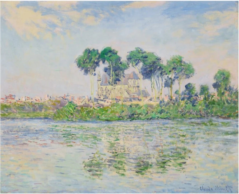 De kerk van Vernon - Claude Monet
