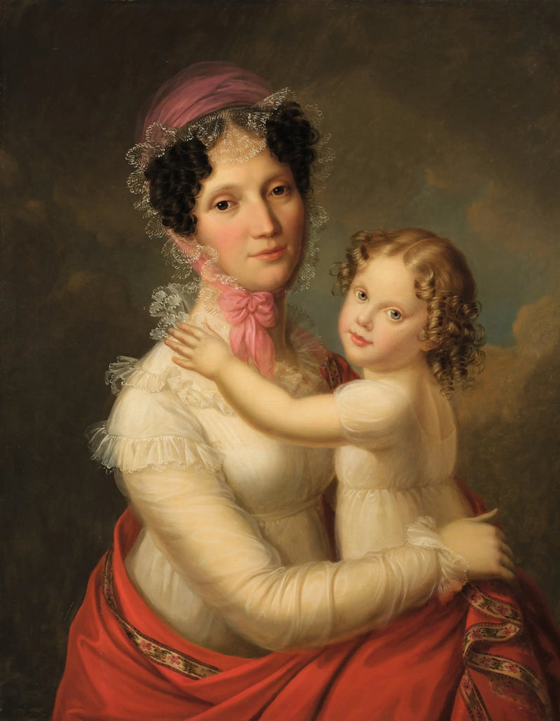 Eleonora Mayer, barones van Gravenegg met haar dochter Isabella - François Gérard

Source:
Eleonora Mayer, baronne zu Gravenegg avec sa fille Isabella - François Gérard