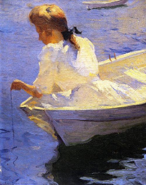 Éléonore in de Dory - Frank Weston Benson