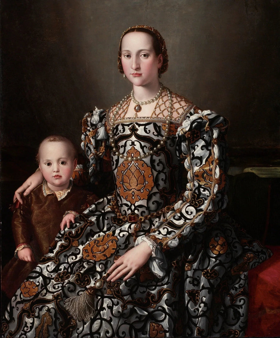 Éléonore van Toledo en haar zoon - Bronzino