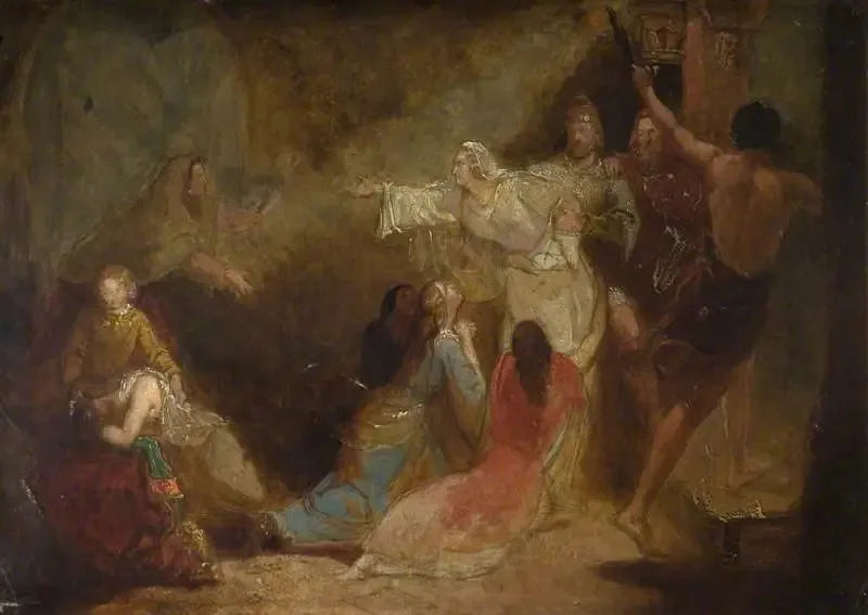 Elgiva ingeschreven op bevel van aartsbisschop Odon - John Everett Millais

Source:
Elgiva saisie sur ordre de l'archevêque Odon - John Everett Millais
