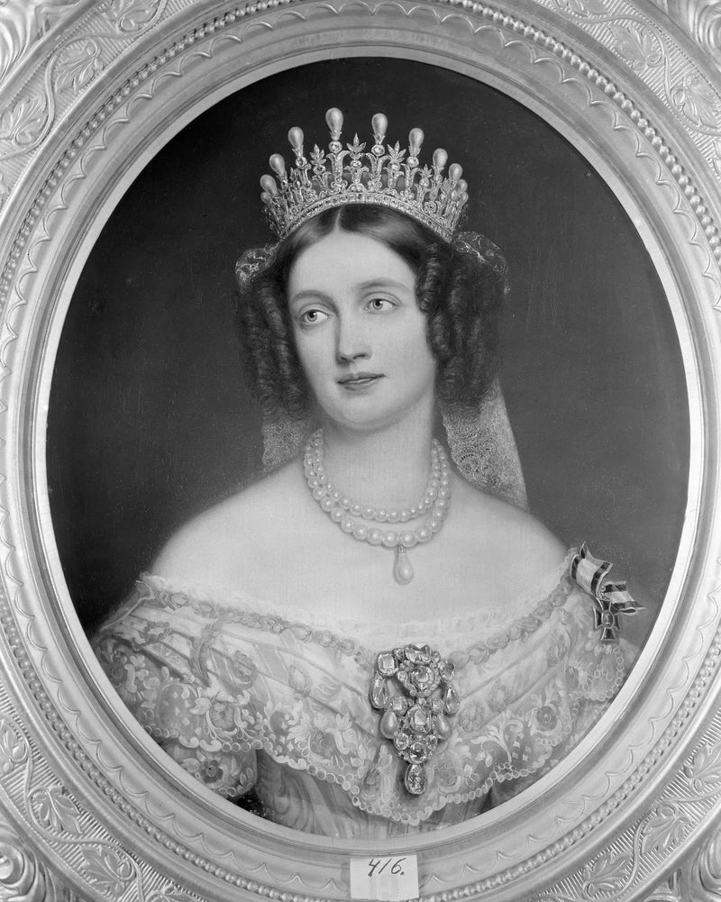 Elisabet (1801-1873), moeder van Preussen, prinses van Beieren, oprichtster van koning Fredrik Vilhelm IV - Joseph Karl Stieler