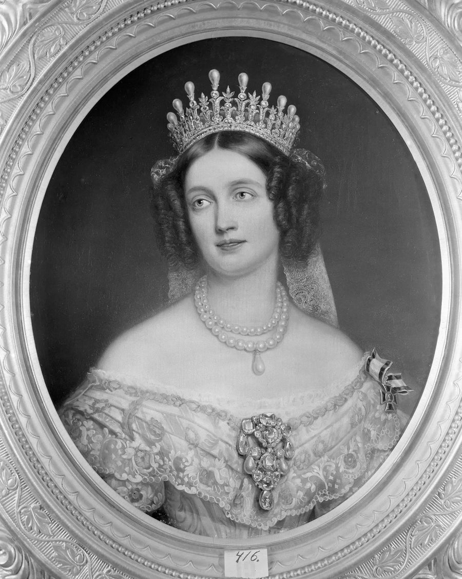 Elisabet (1801-1873), moeder van Preussen, prinses van Beieren, oprichtster van koning Fredrik Vilhelm IV - Joseph Karl Stieler