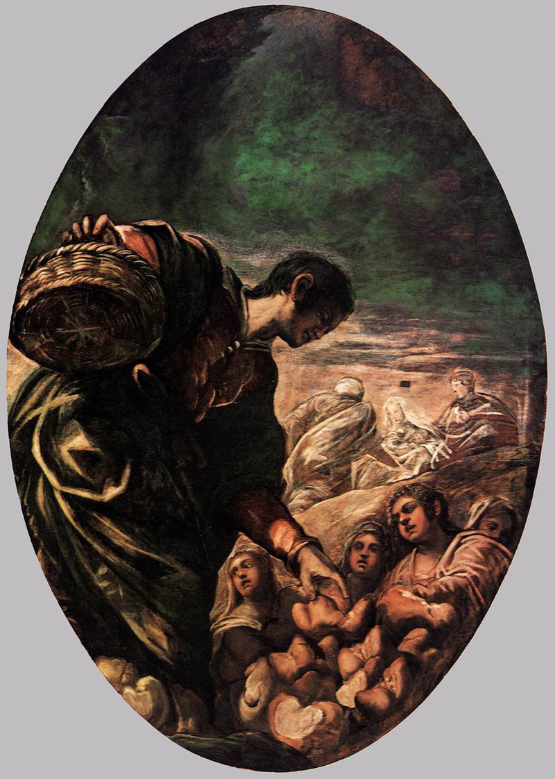 Élisée die de pijn vermeerdert - Jacopo Tintoretto