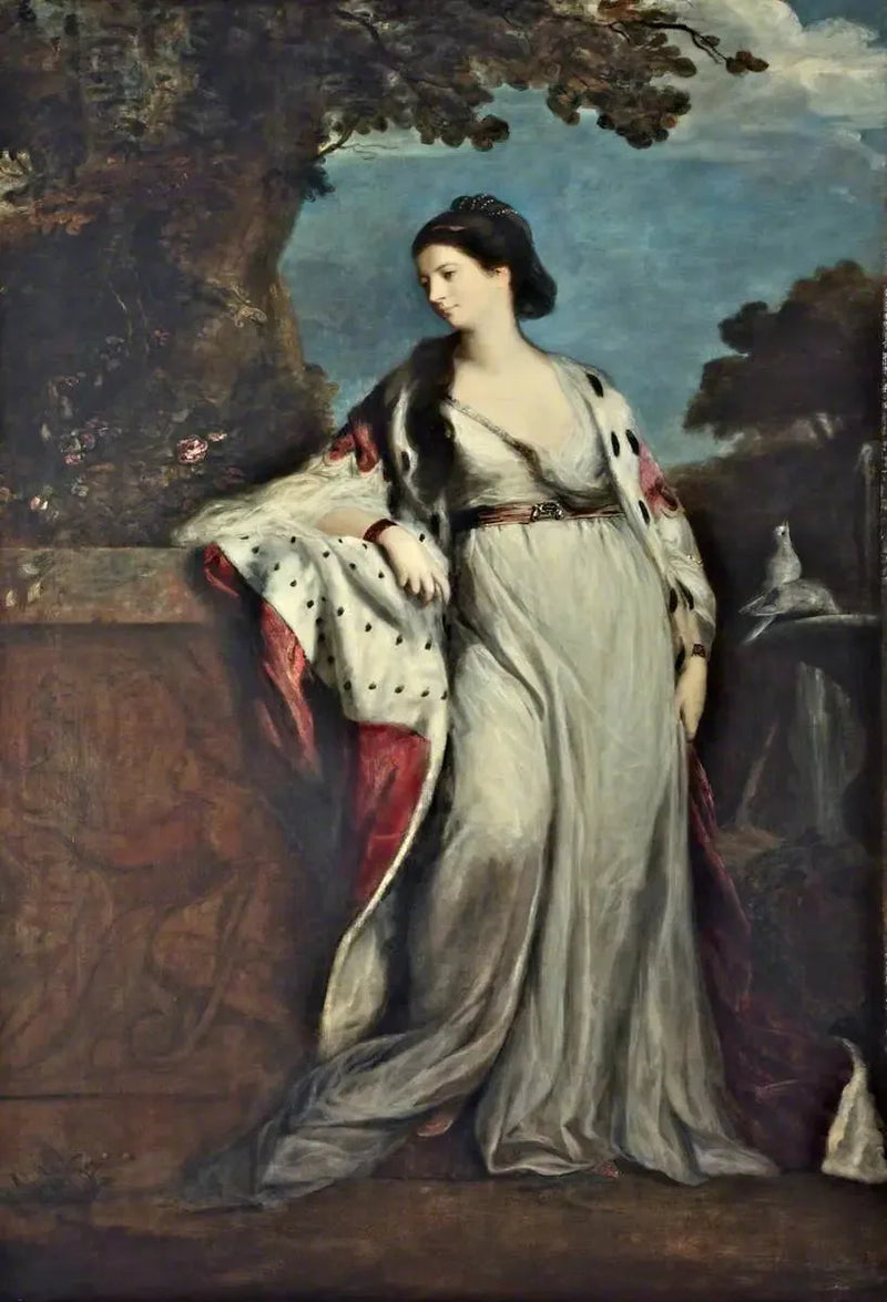 Elizabeth Gunning (1733–1790), hertogin van Hamilton en Argyll - Joshua Reynolds

Source:
Elizabeth Gunning (1733–1790), duchesse de Hamilton et d'Argyll - Joshua Reynolds