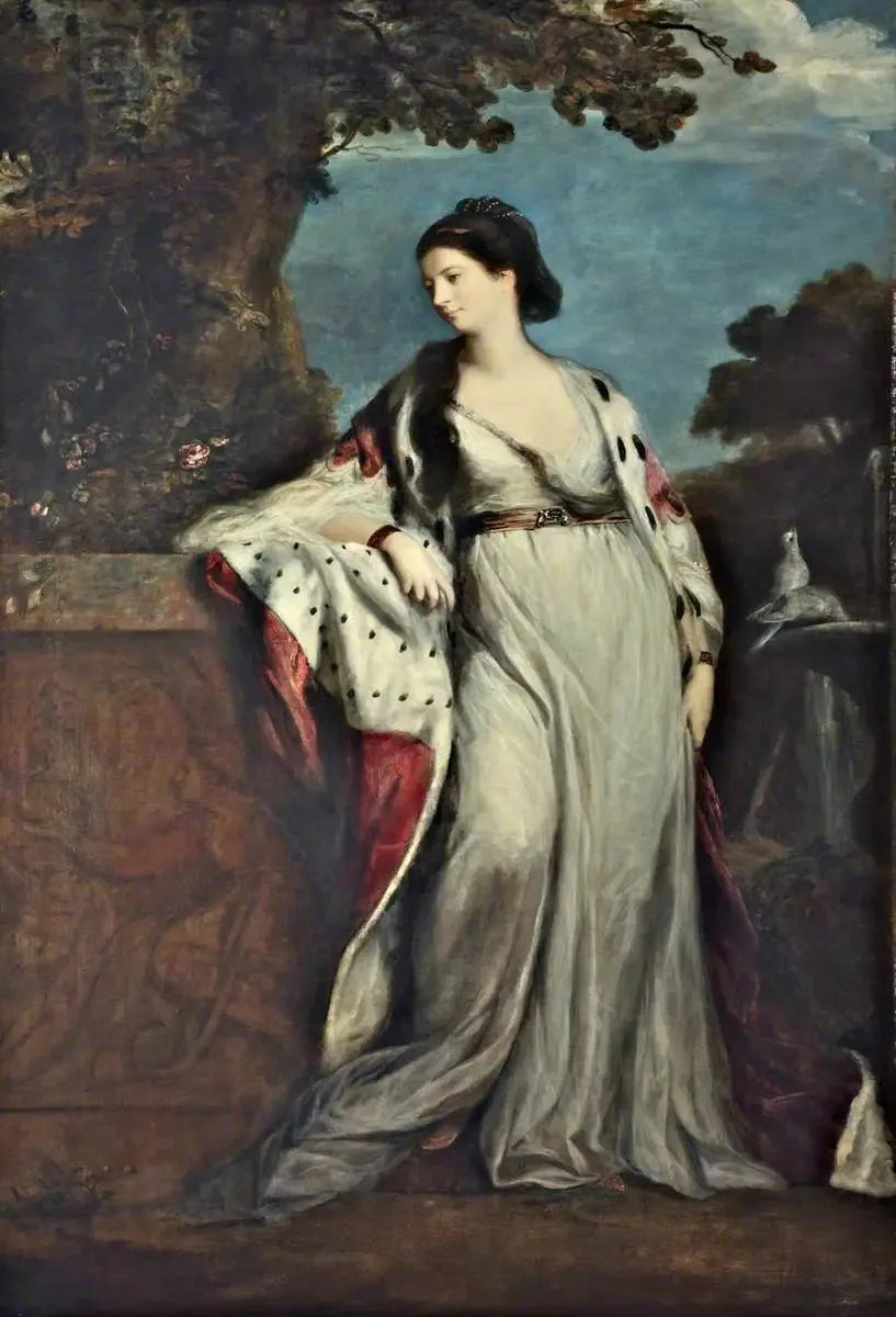 Elizabeth Gunning (1733–1790), hertogin van Hamilton en Argyll - Joshua Reynolds

Source:
Elizabeth Gunning (1733–1790), duchesse de Hamilton et d'Argyll - Joshua Reynolds