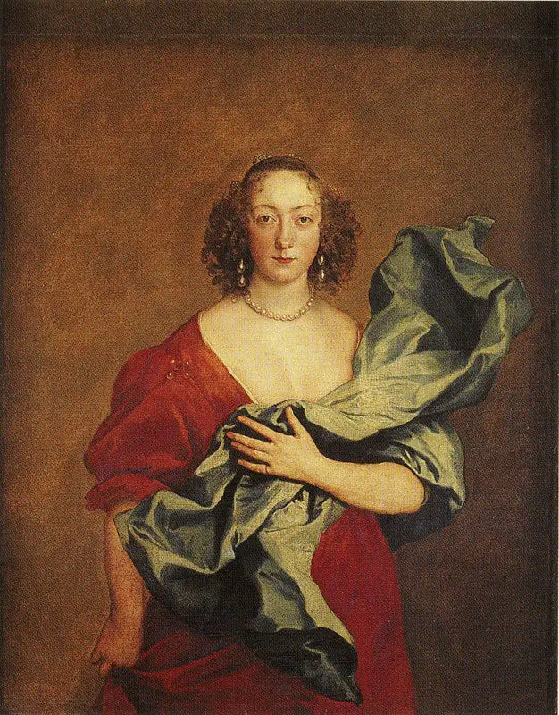 Elizabeth (née Brydges), gravin van Castlehaven (1619-1678) - Antoine van Dyck

Source:
Elizabeth (née Brydges), comtesse de Castlehaven (1619-1678) - Antoine van Dyck