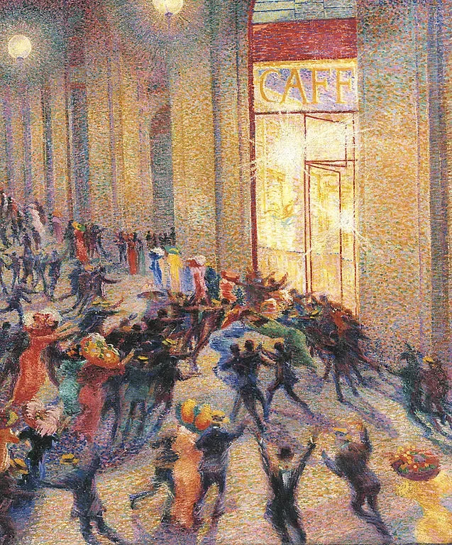 Opstand in de galerie - Umberto Boccioni

Source:
Émeute dans la galerie - Umberto Boccioni