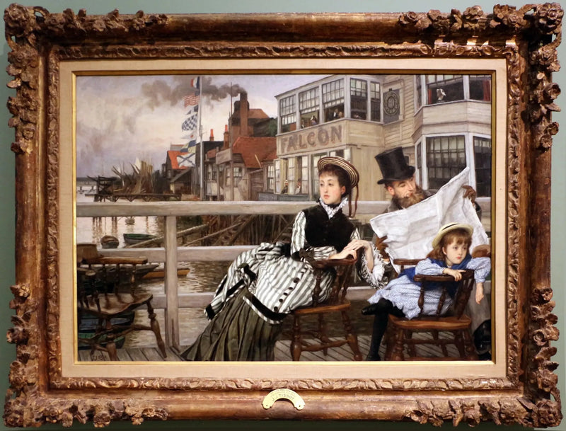 Wachten op de veerboot bij de taverne Falcon - James Tissot

Source:
En attendant le ferry à la taverne Falcon - James Tissot
