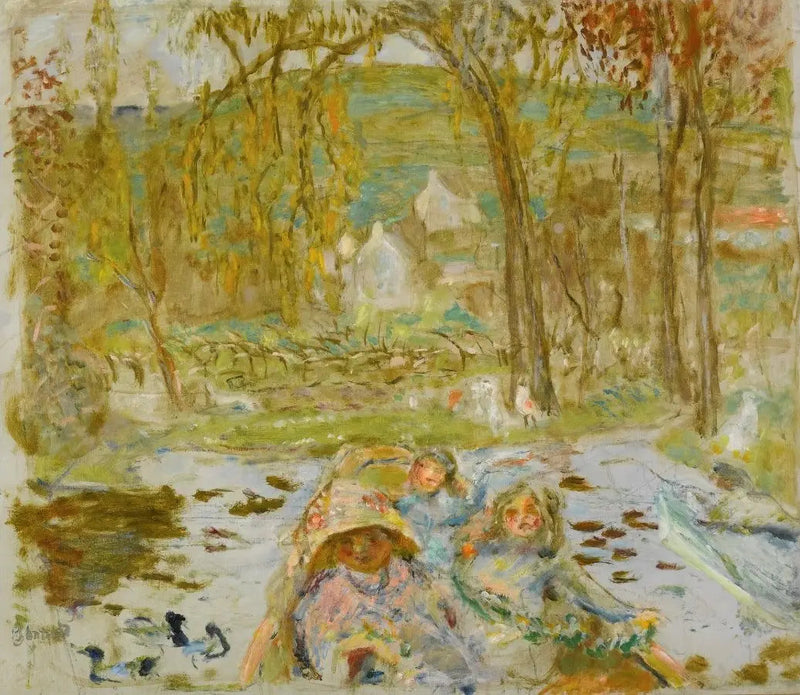 In de boot - Pierre Bonnard