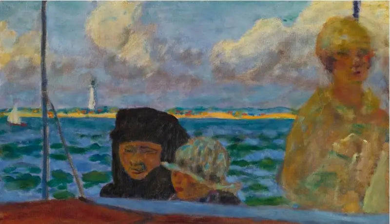 OP DE BOOT. DE WANDELING OP ZEE - Pierre Bonnard