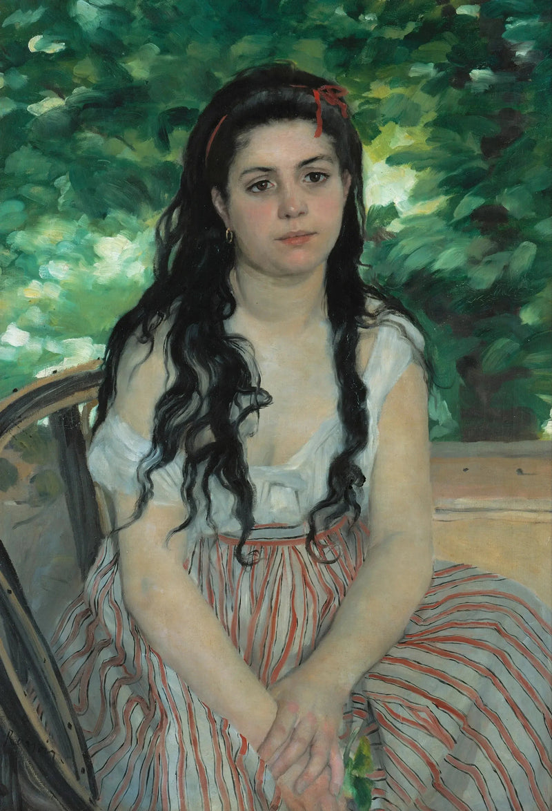 In de zomer - Pierre-Auguste Renoir
