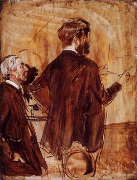 In studio - Giovanni Boldini