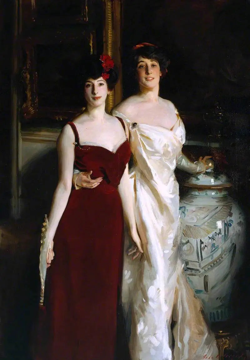 Ena en Betty, dochters van Asher en mevrouw Wertheimer - John Singer Sargent