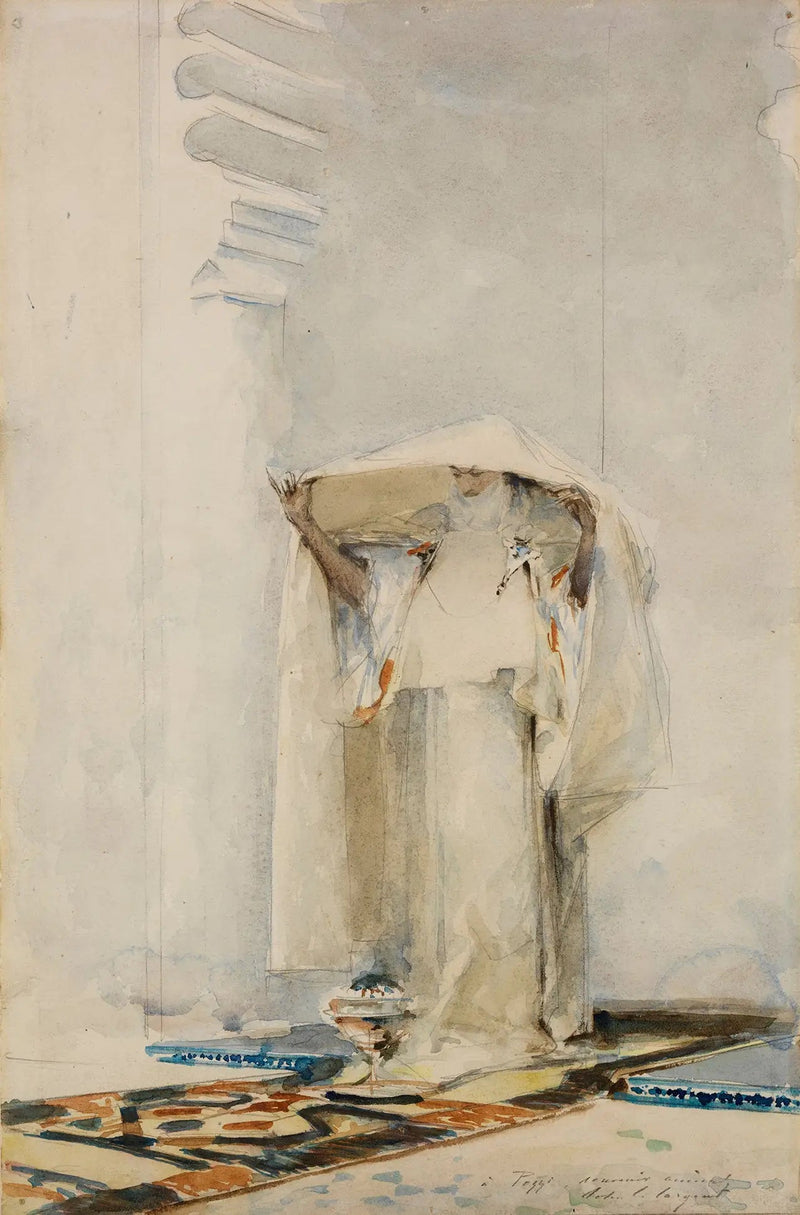 Het inwijden van het doek - John Singer Sargent