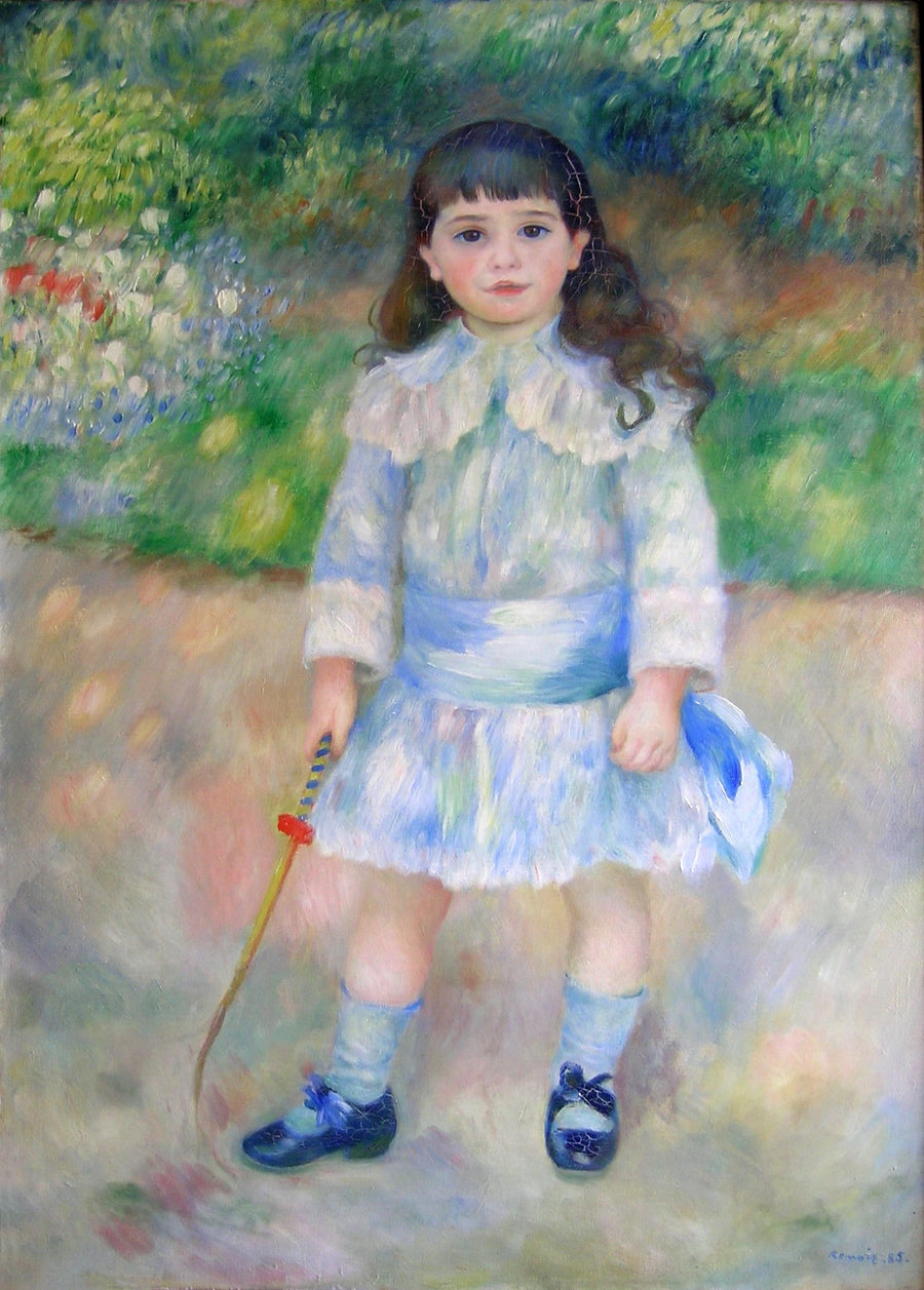 Jongen met een zweep - Pierre-Auguste Renoir