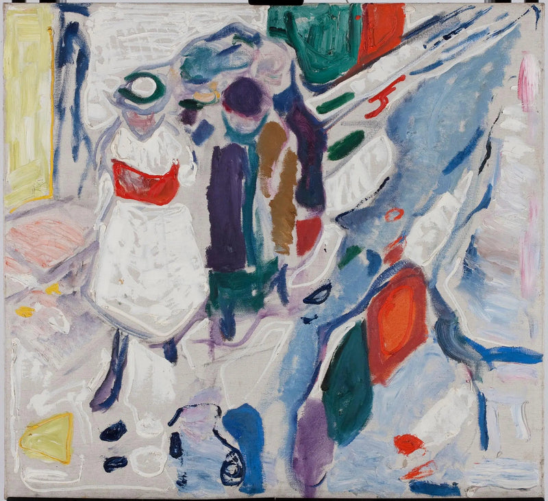Kinderen op straat - Edvard Munch