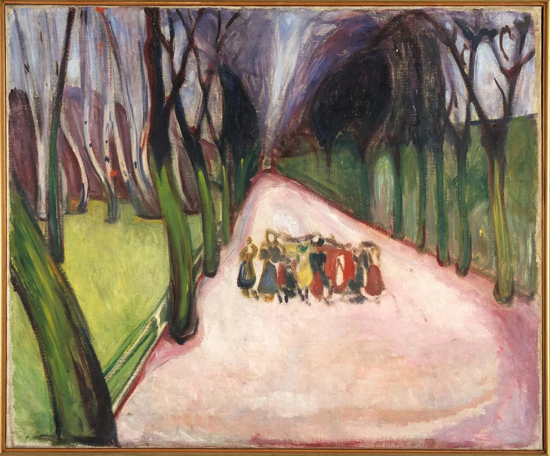 Kinderen op straat - Edvard Munch