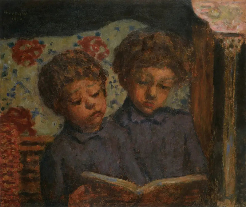 Zingende kinderen, Charles en Jean Terrasse - Pierre Bonnard