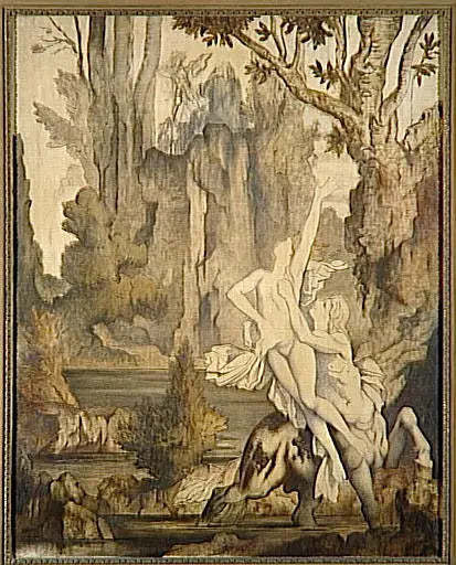 Verwijdering van Dejanira - Gustave Moreau
