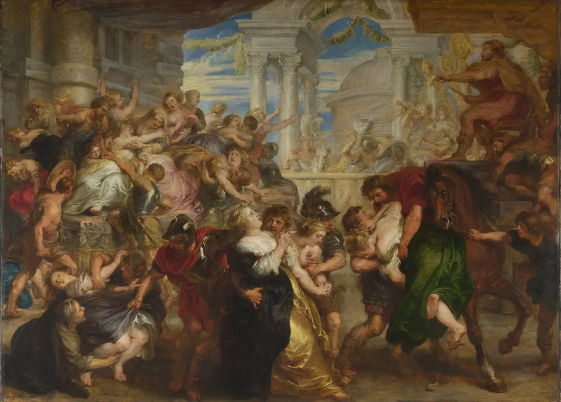 Ontvoering van de Sabijnen - Peter Paul Rubens