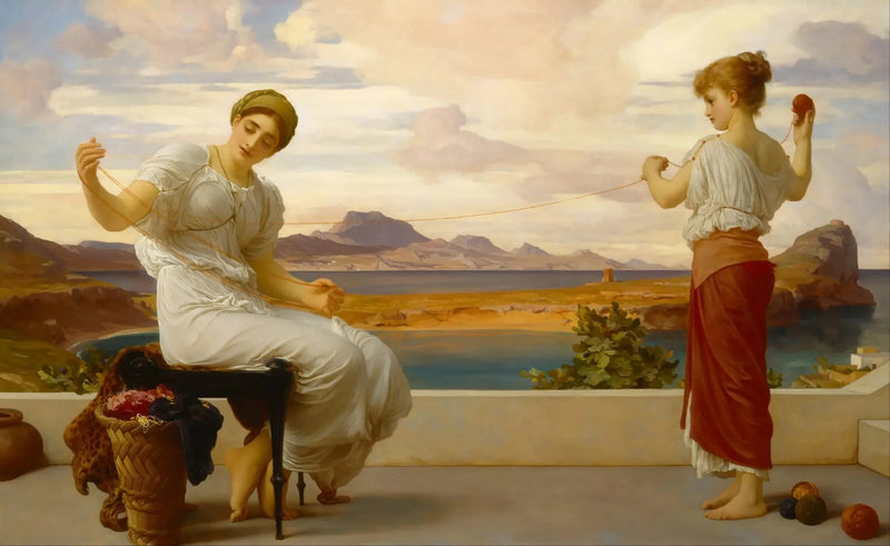 Spoelwinding - Frederic Leighton

Source:
Enroulement de l'écheveau - Frederic Leighton