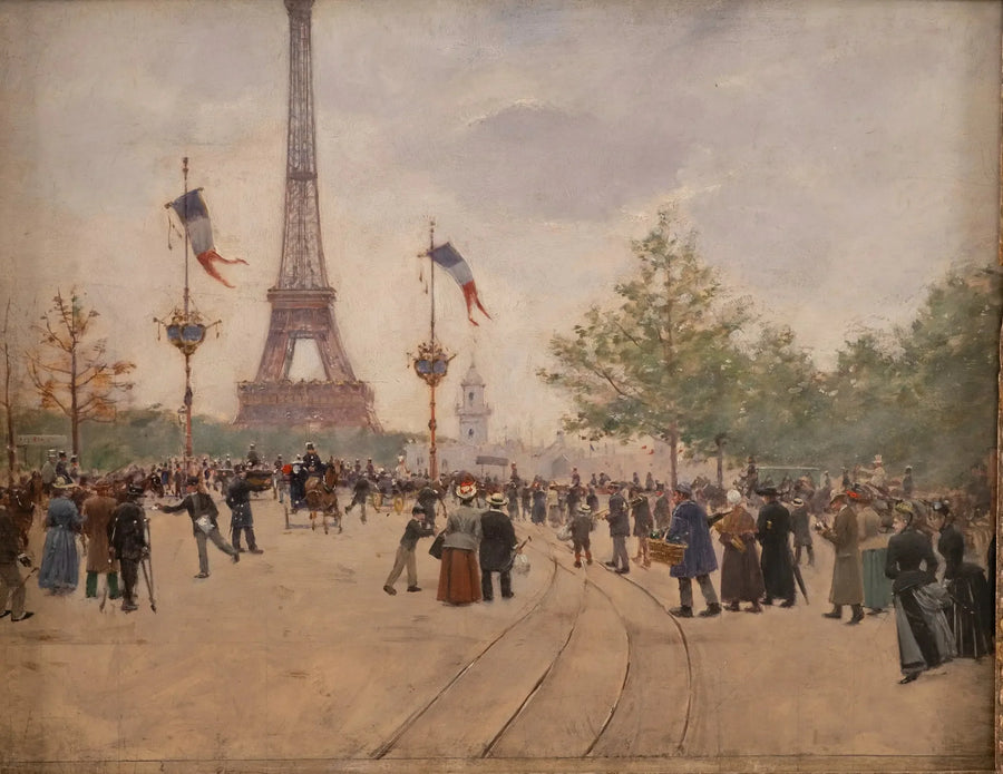 Ingang van de Wereldtentoonstelling van 1889 - Jean Béroud

Source:
Entrée de l'exposition universelle de 1889 - Jean Béraud