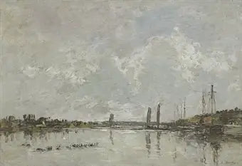 Omgeving van Faou - Eugène Boudin