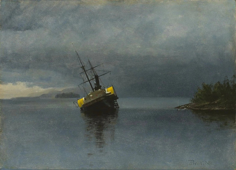 Verlaten scheepswrak van de Ancon in de baai van Loring, Alaska - Albert Bierstadt

Source:
Épave de l'Ancon dans la baie de Loring, en Alaska - Albert Bierstadt