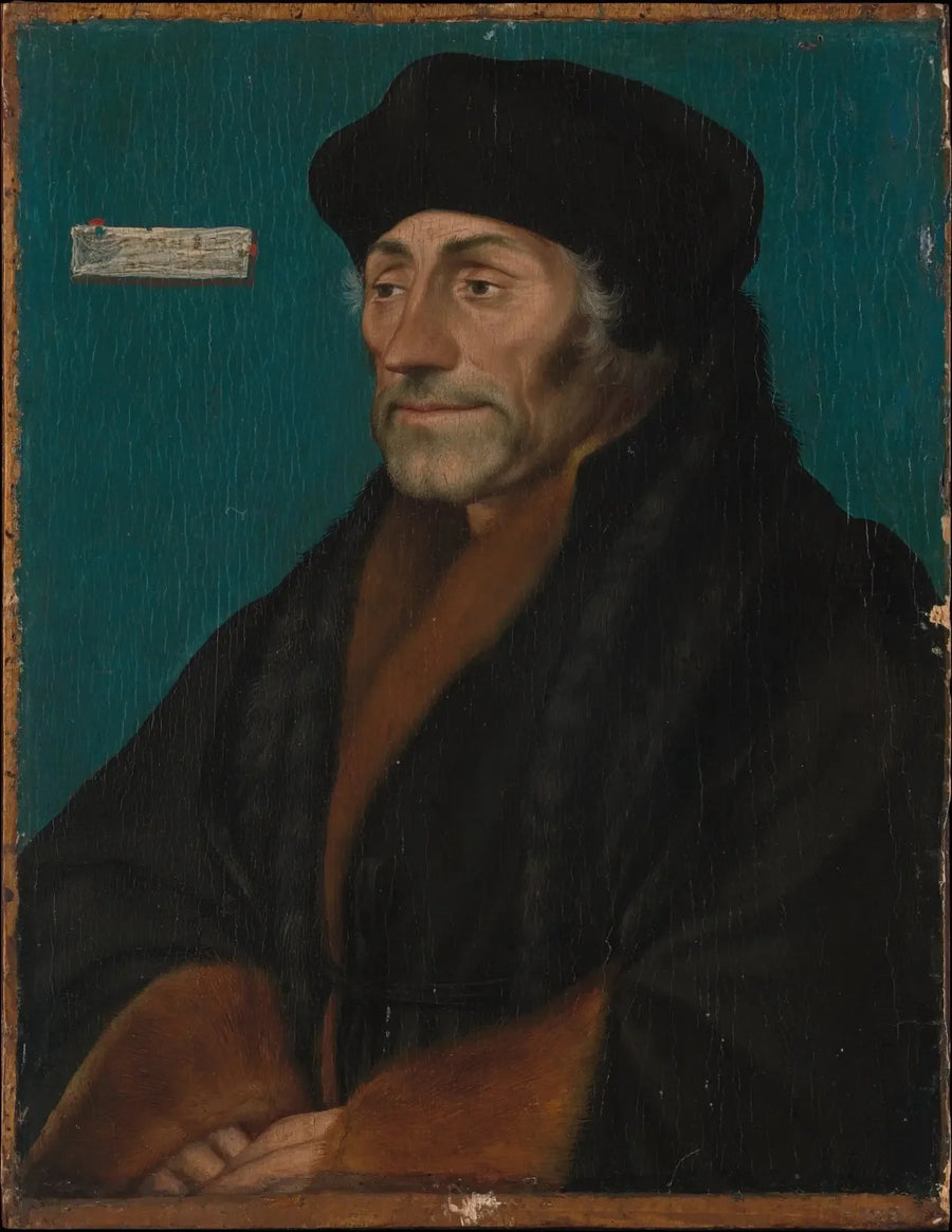 Erasmus van Rotterdam - Hans Holbein de Jonge

Source:
Erasmus of Rotterdam - Hans Holbein le Jeune