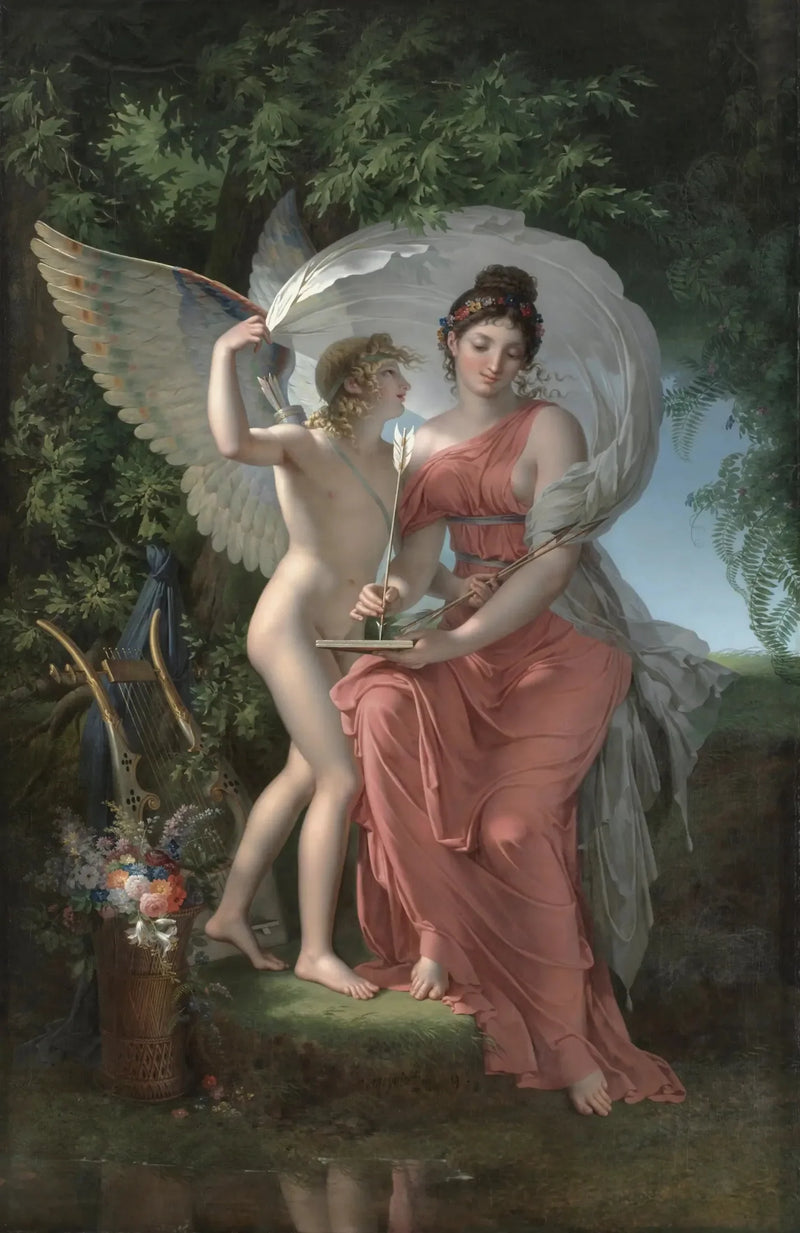 Erato, muze die de lyrische poëzie leidt - Charles Meynier

Source:
Erato, muse qui préside à la poésie lyrique - Charles Meynier