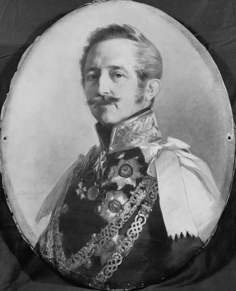 Ernest, prins van Hohenlohe-Langenburg (1794-1860) - Franz Xaver Winterhalter

Source:
Ernest, prince de Hohenlohe-Langenbourg (1794-1860) - Franz Xaver Winterhalter