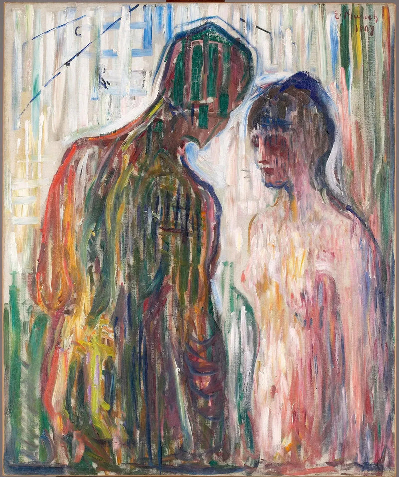 Eros en Psyche - Edvard Munch