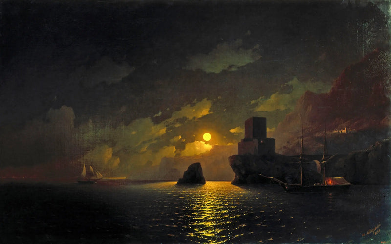 Russisch eskadron in de haven van Sebastopol - Ivan Aivazovsky

Source:
Escadron russe à la rade de Sébastopol - Ivan Aïvazovski