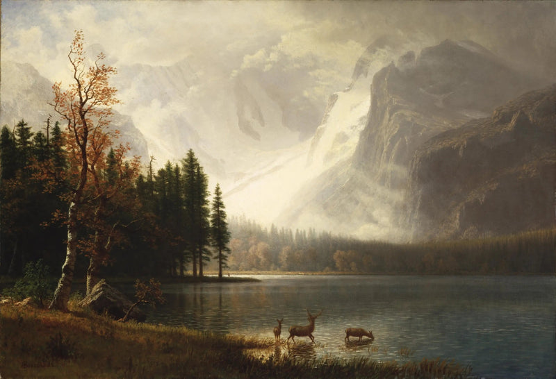Estes Park, Colorado, Whyte Meer - Albert Bierstadt

Source:
Estes Park, Colorado, lac Whyte - Albert Bierstadt