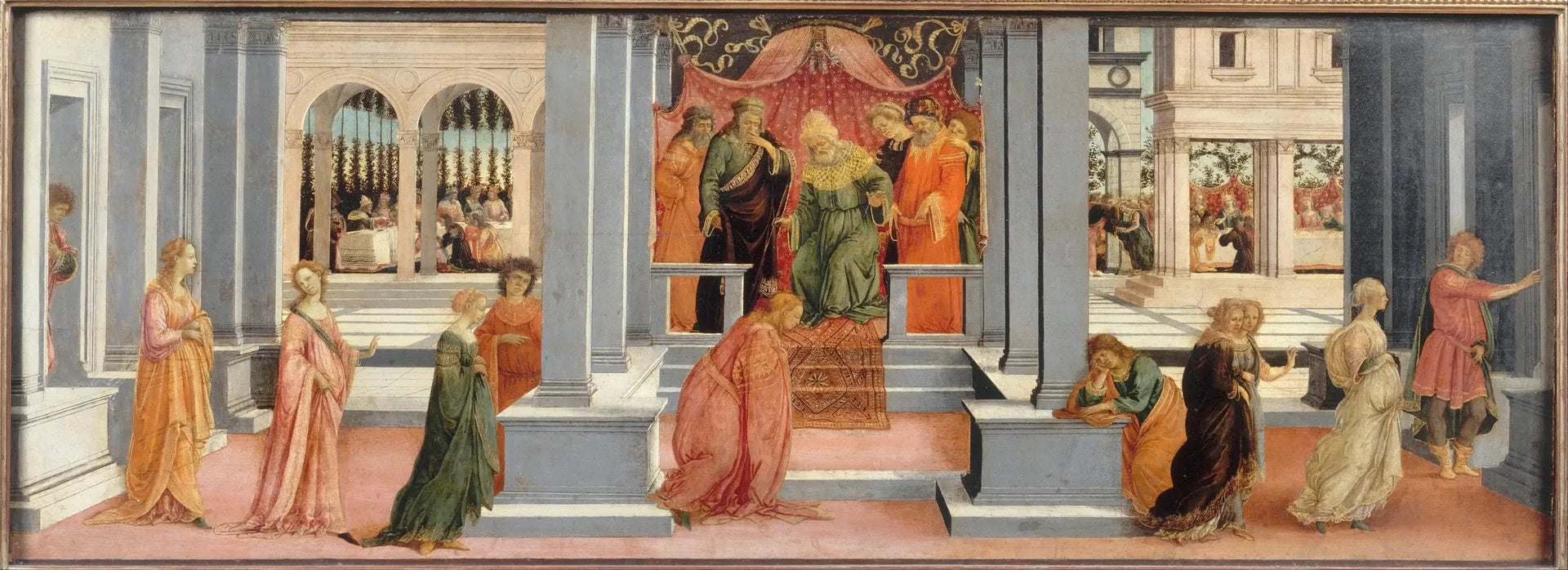 Esther choisie par Assuérus - Filippino Lippi image 1 reproduction réalisée par Alpha Reproduction