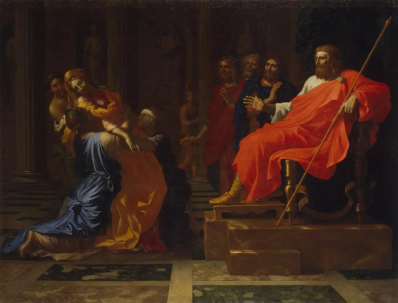Esther voor Assuérus - Nicolas Poussin