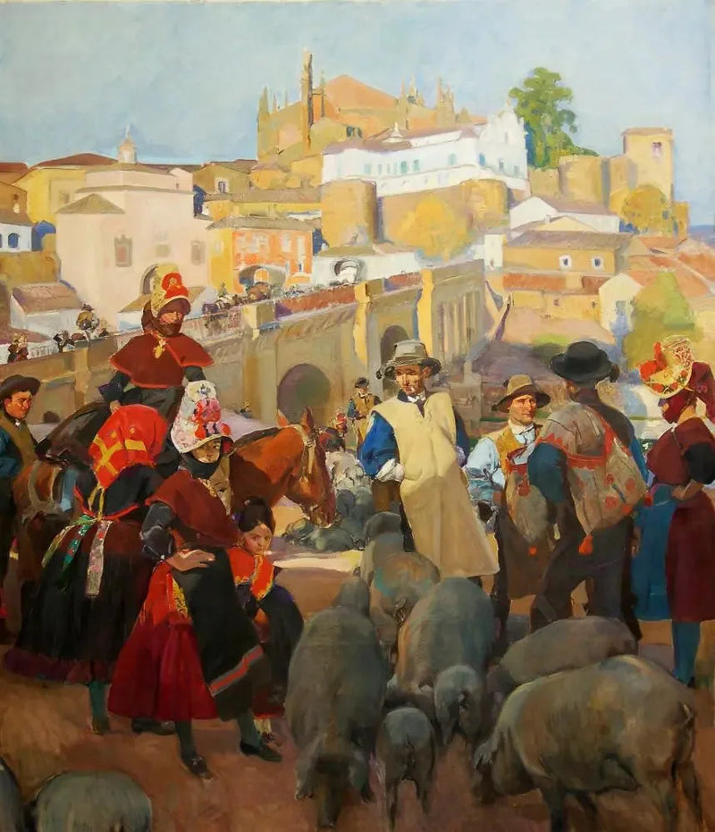 Extremadura, de Markt - Joaquín Sorolla