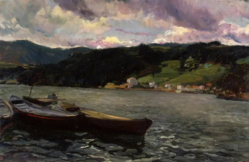 Estuarium van de Nalón, Asturië - Joaquín Sorolla