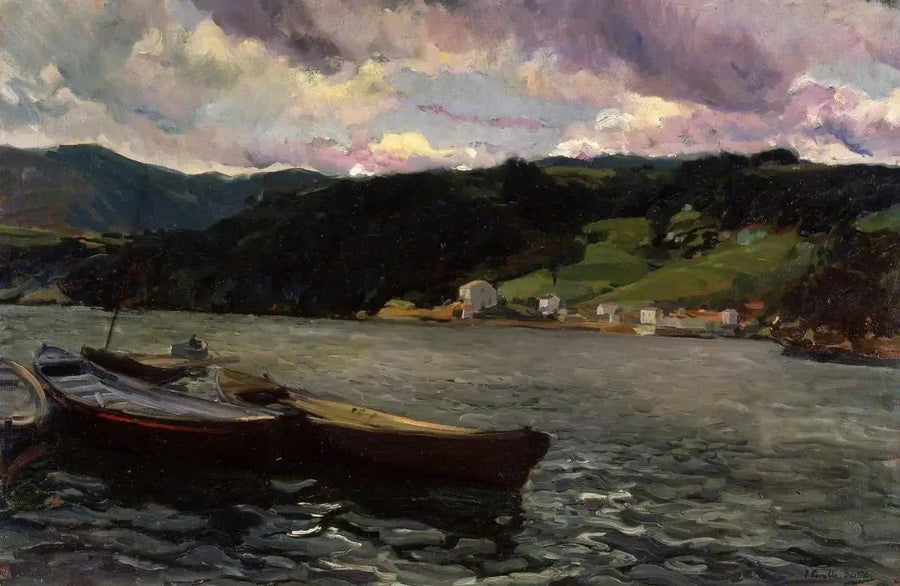 Estuarium van de Nalón, Asturië - Joaquín Sorolla