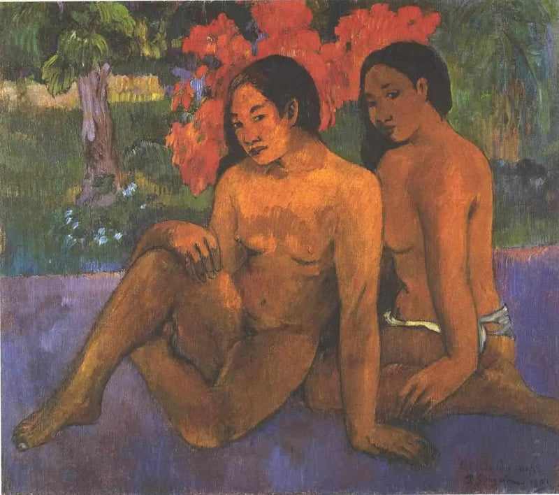 En het goud van hun lichaam - Paul Gauguin