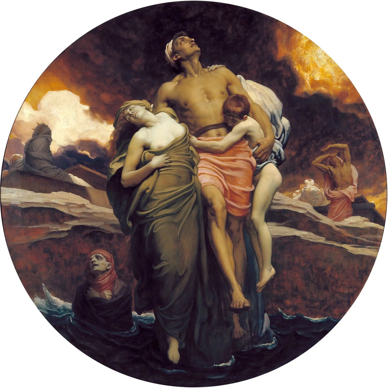 En de zee bracht de doden voort die in haar waren - Frederic Leighton

Source:
Et la mer rendit les morts qui étaient en elle - Frederic Leighton
