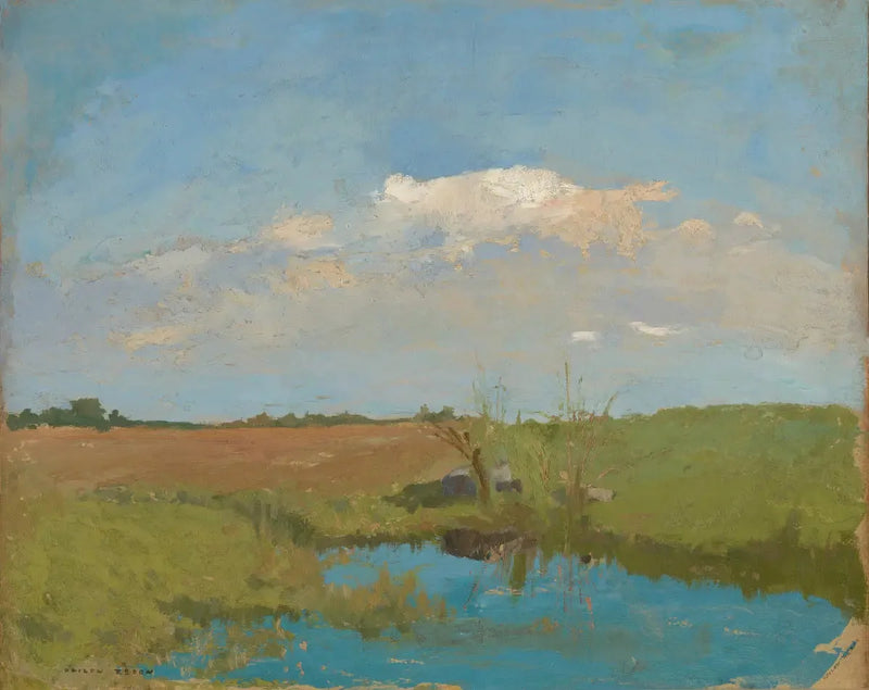 Vijver in de Landes - Odilon Redon