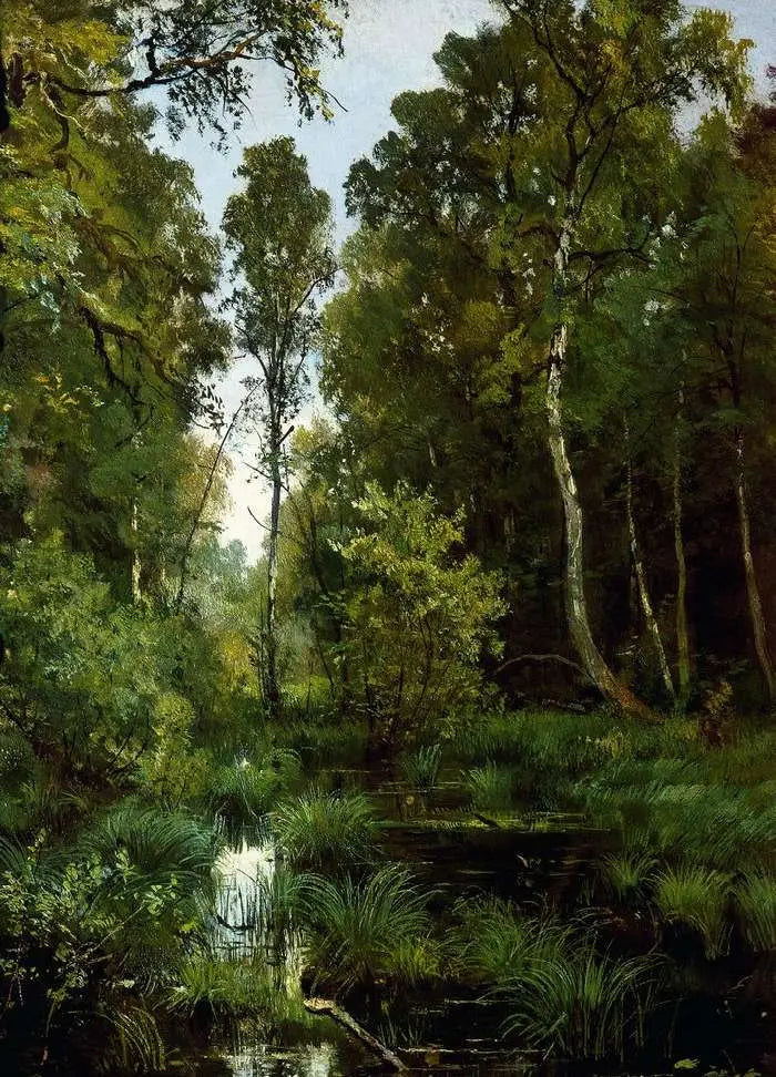  Vijver overwoekerd door vegetatie aan de rand van het bos. Siverskaya - Ivan Chichkine

Source:
Étang envahi par la végétation à l'orée de la forêt. Siverskaya - Ivan Chichkine