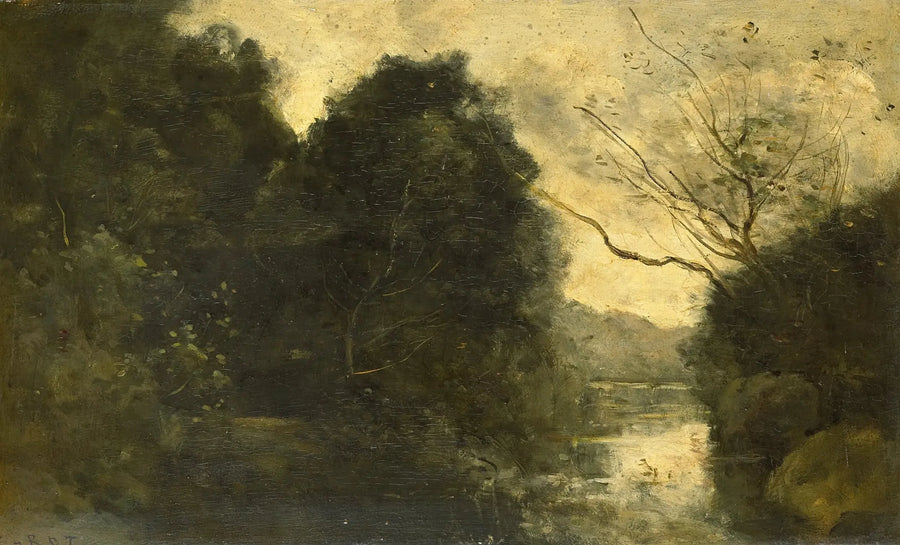 Bosmeer - Jean-Baptiste Camille Corot