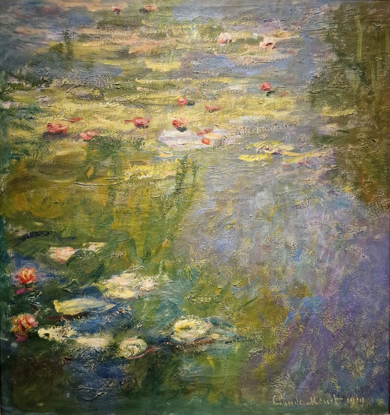 De vijver met waterlelies - Claude Monet